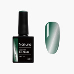 Nailura Gel Polish 311 – Smaragdgrønnblå – 10 ml
