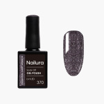 Nailura Gelpolish 370 – Charcoal Gray Sparkle – 10 ml
