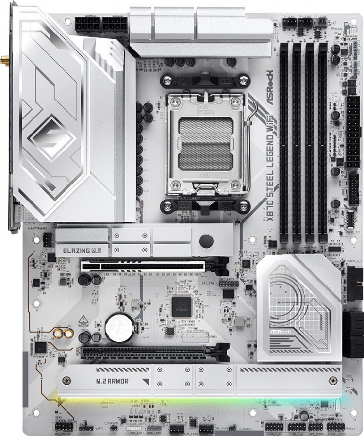 ASRock X870 Steel Legend WIFI ATX-hovedkort