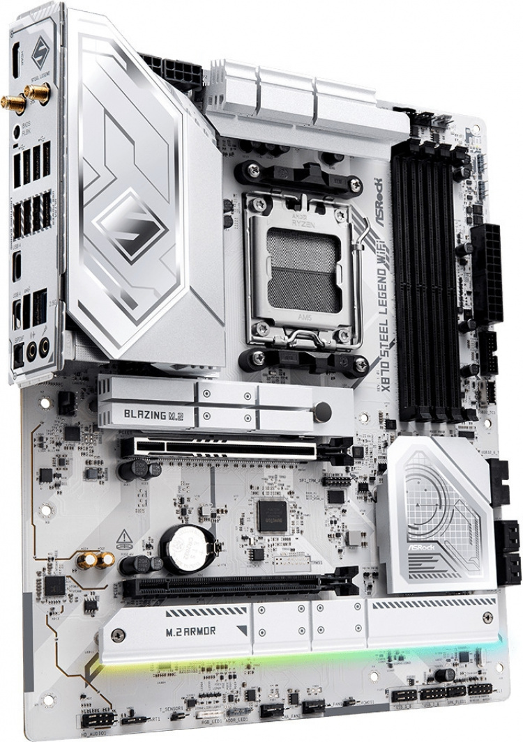 ASRock X870 Steel Legend WIFI ATX-hovedkort