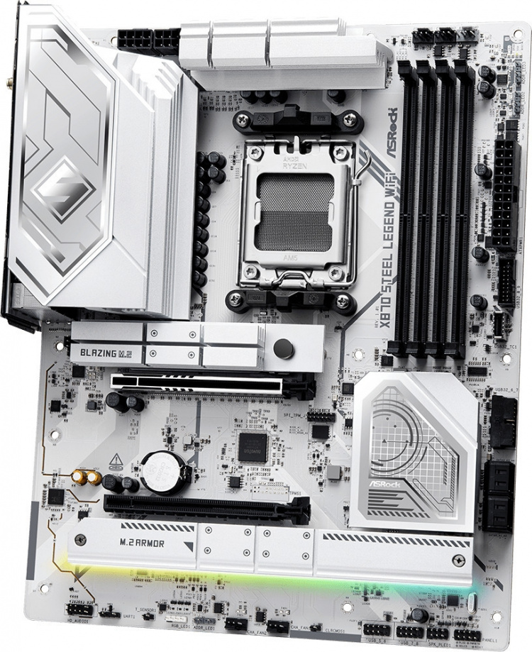 ASRock X870 Steel Legend WIFI ATX-hovedkort