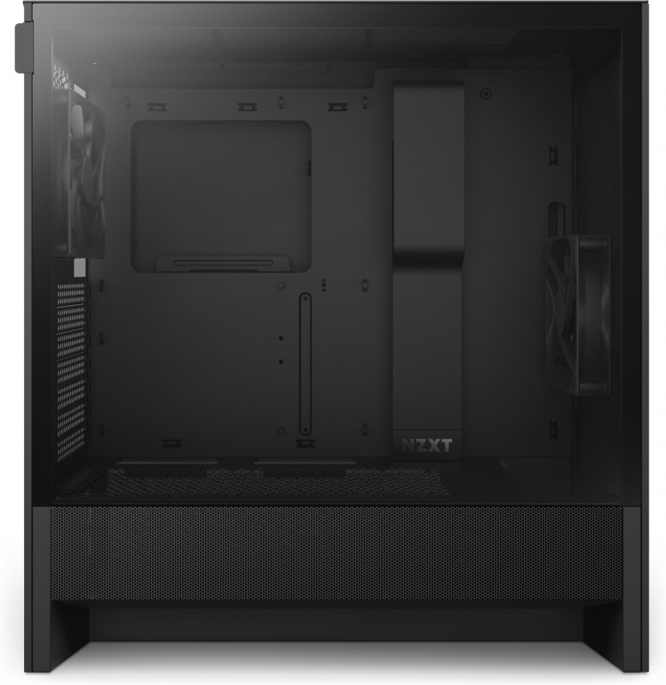 NZXT H5 Flow (2024) ATX-kabinett med vindu, svart 