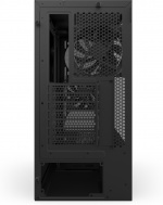NZXT H5 Flow (2024) ATX-kabinett med vindu, svart 