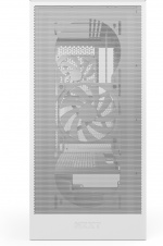 NZXT H5 Flow RGB (2024) ATX-kabinett med vindu, hvit 