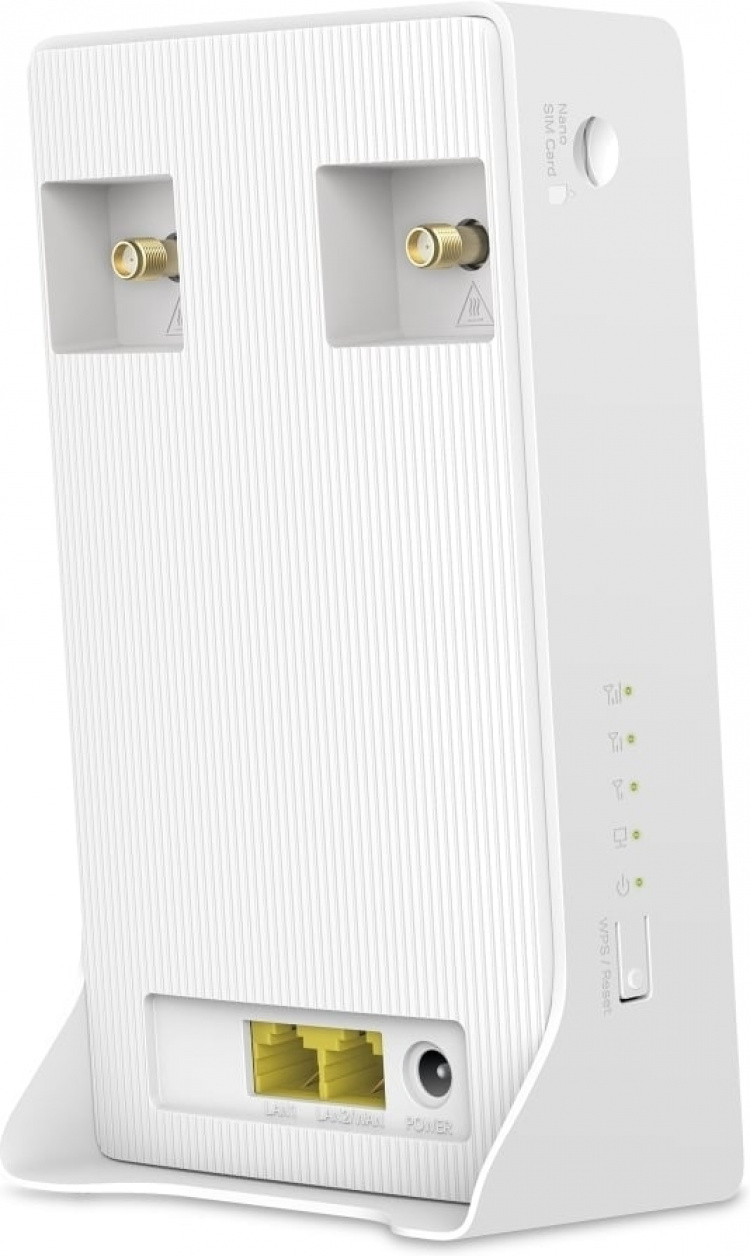 Mercusys MB130 4G LTE-modem og WiFi-basestasjon