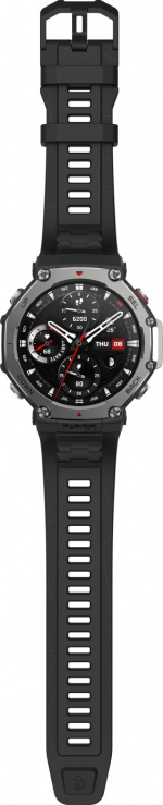 Amazfit T-Rex 3 smartklokke, 48,5 mm, svart