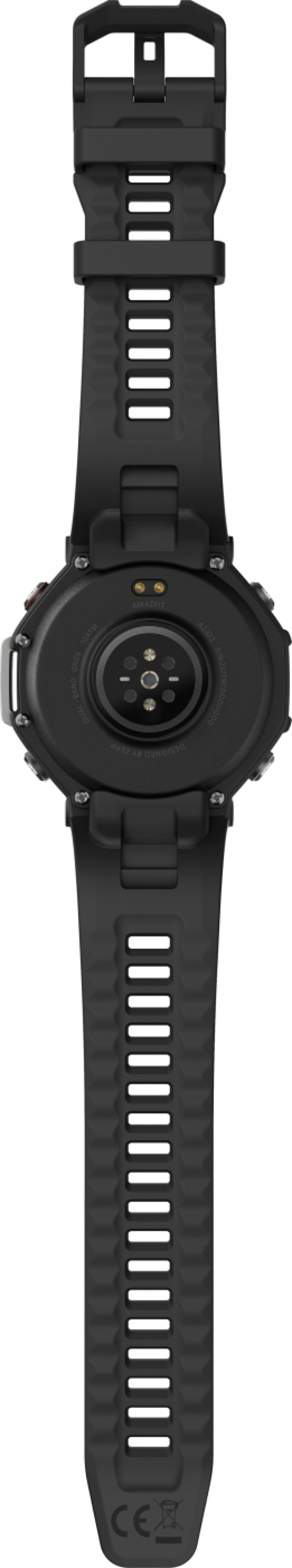 Amazfit T-Rex 3 smartklokke, 48,5 mm, svart
