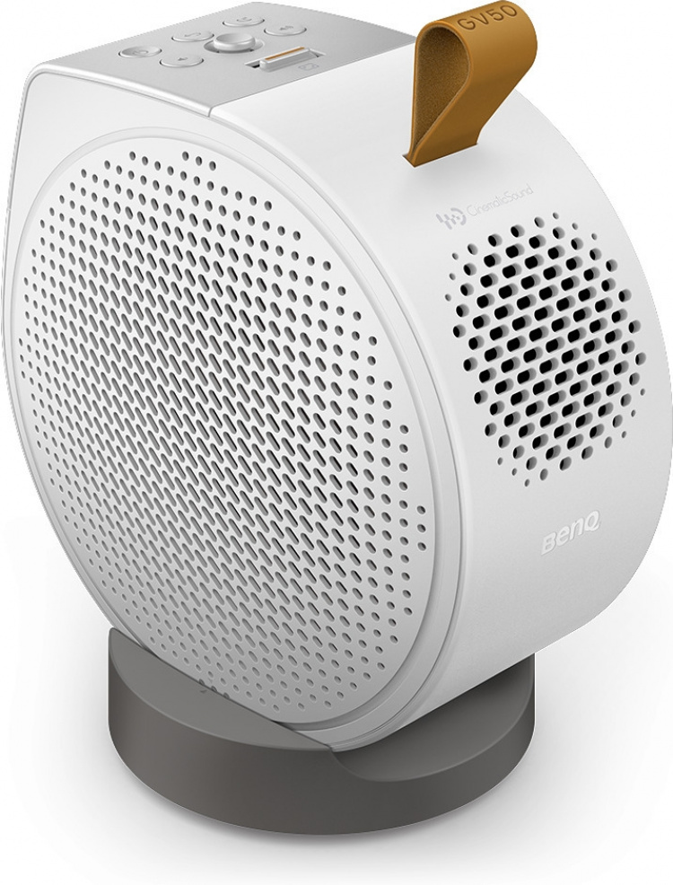 BenQ GV50 1080p bærbar laserprojektor, hvit