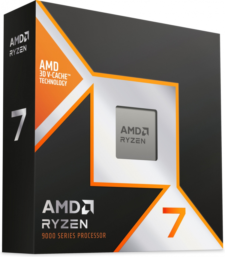 AMD Ryzen 7 9800X3D-prosessor for AM5-sokkel