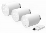 Shelly BLU TRV + BLU Gateway Gen3 smarttermostat, 3 stk.