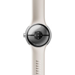 Google Pixel Watch 3 WiFi-smartklokke, 41 mm, Porcelain / Polished Silver