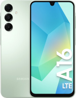 Samsung Galaxy A16 LTE-telefon, 128/4 GB, lysegrønn