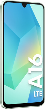 Samsung Galaxy A16 LTE-telefon, 128/4 GB, lysegrønn