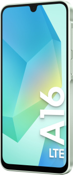 Samsung Galaxy A16 LTE-telefon, 128/4 GB, lysegrønn