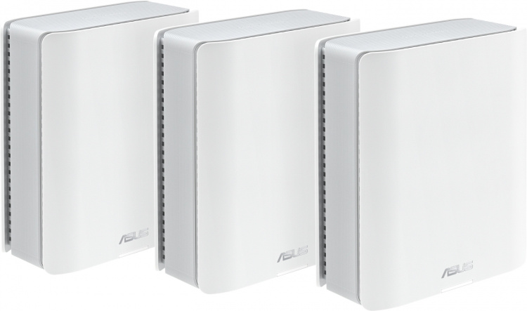 ASUS ZenWiFi BT10 Tri-band WiFi 7 Mesh-system, 3-pakning, hvit