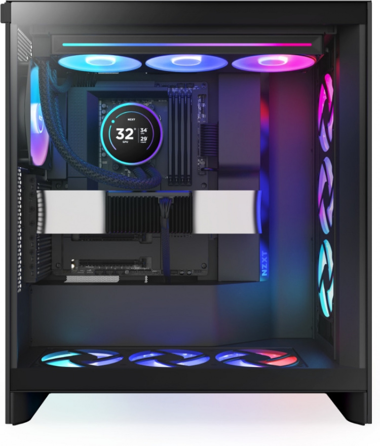 NZXT Kraken Elite RGB 360 (2024) – væskekjølesystem, svart