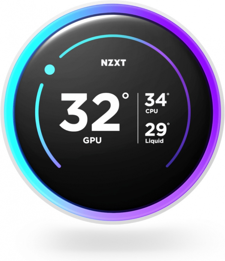 NZXT Kraken Elite RGB 360 (2024) – væskekjølesystem, hvit