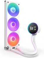 NZXT Kraken Elite RGB 360 (2024) – væskekjølesystem, hvit