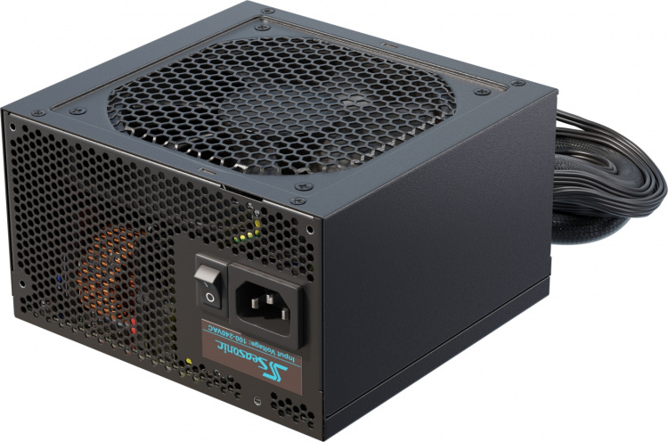 Seasonic G12 GM-650 (2024) ATX-strømforsyning, svart, 650 W