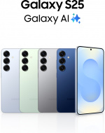 Samsung Galaxy S25 5G-telefon, 256/12 GB, Silver Shadow