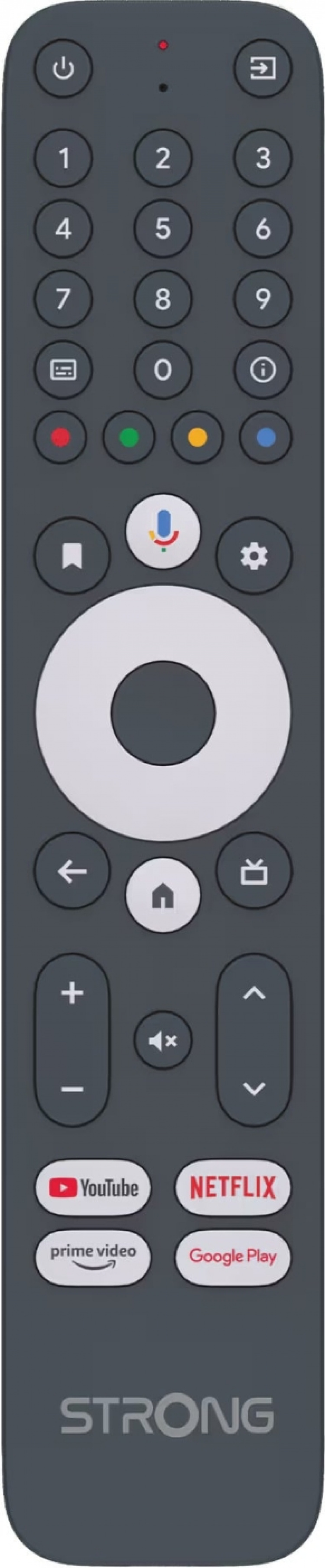 Strong SRT423 4K + DVB-T2/C Wi-Fi 4K Android TV mediespiller/digitalboks