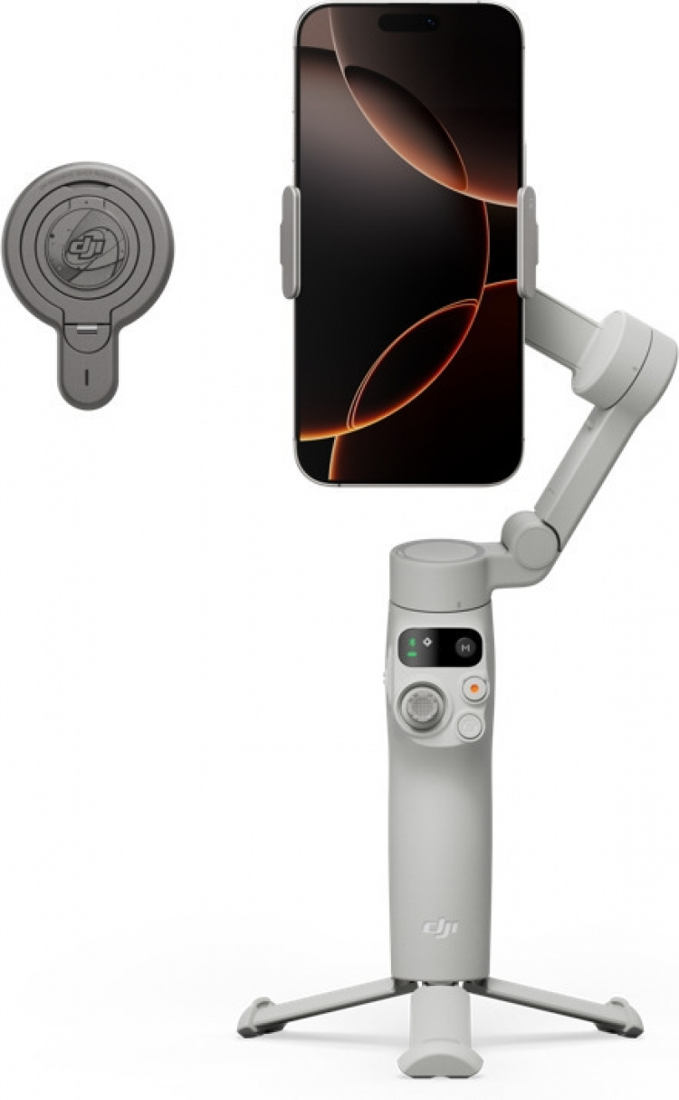 DJI Osmo Mobile 7 gimbal for smarttelefon, grå