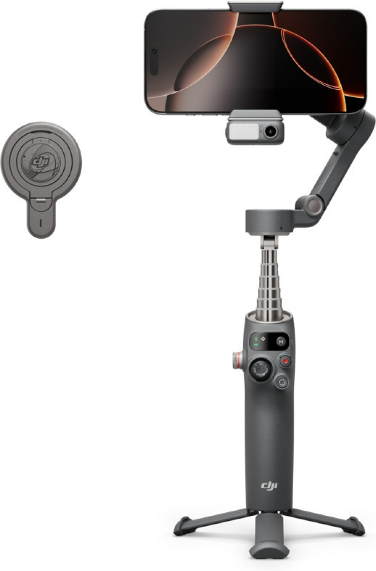 DJI Osmo Mobile 7P gimbal for smarttelefon, svart