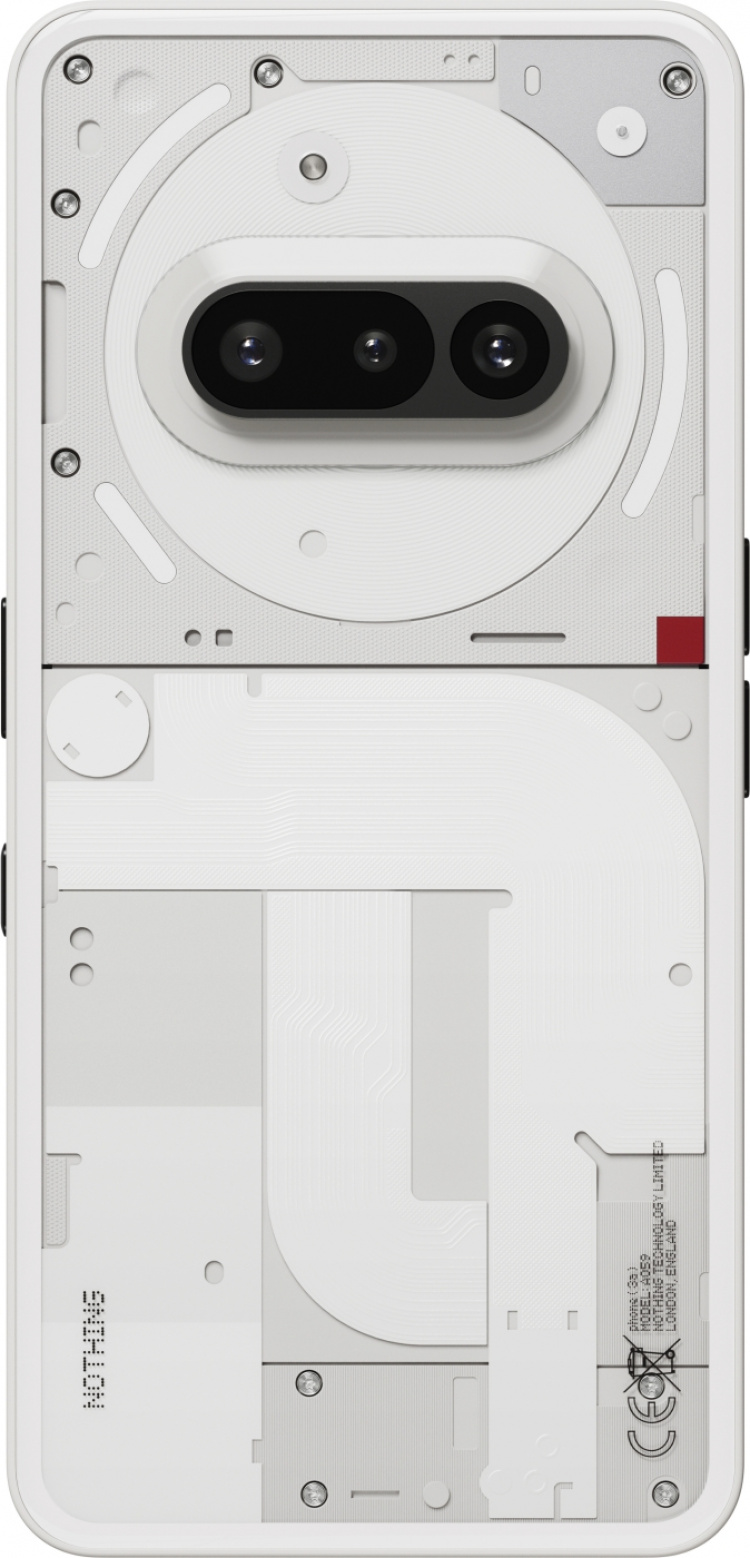Nothing Phone (3a) telefon, 256/12 GB, hvit
