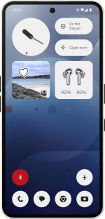 Nothing Phone (3a) telefon, 256/12 GB, hvit