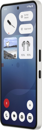 Nothing Phone (3a) telefon, 256/12 GB, hvit