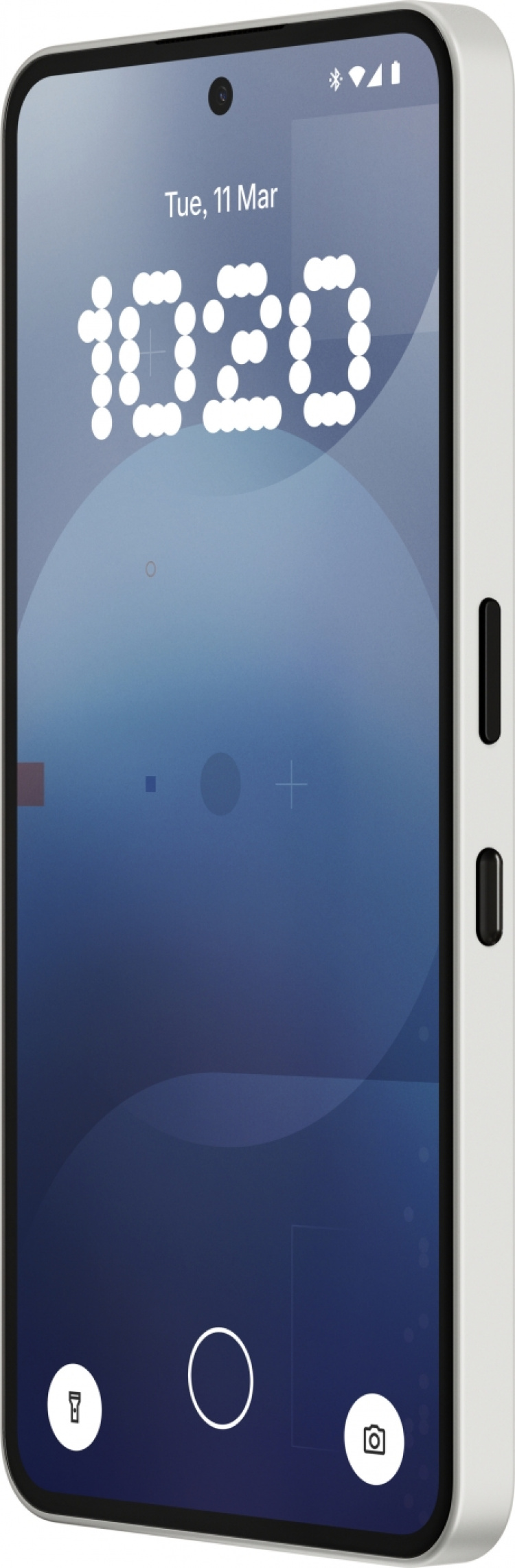 Nothing Phone (3a) telefon, 256/12 GB, hvit