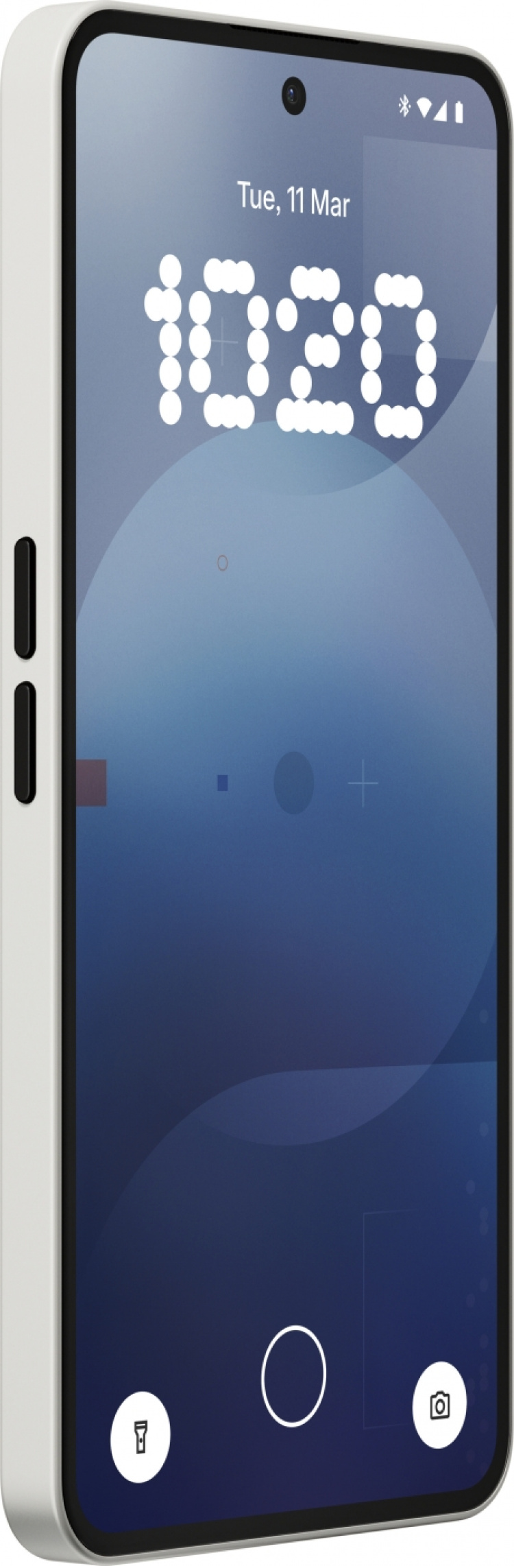 Nothing Phone (3a) telefon, 256/12 GB, hvit