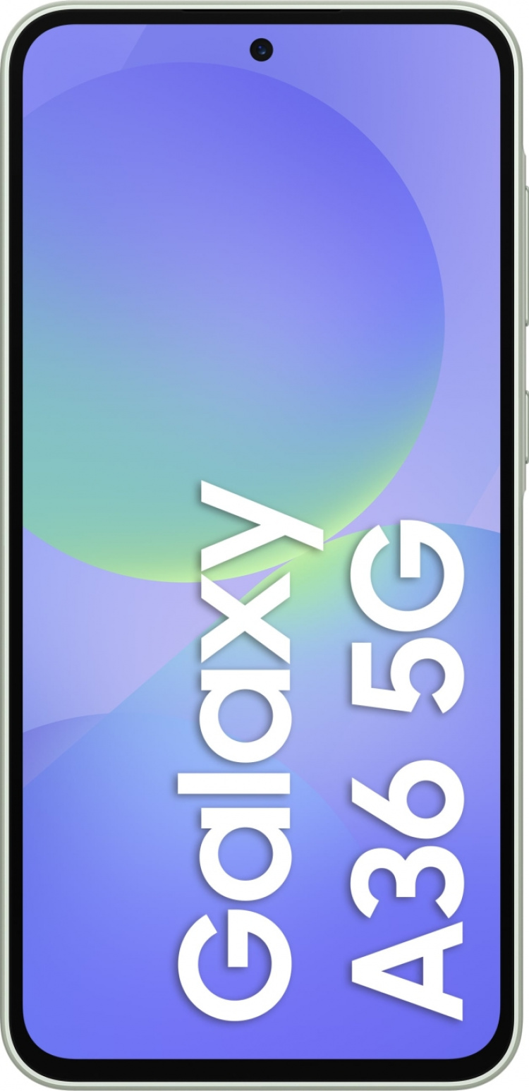 Samsung Galaxy A36 5G-telefon, 128/6 GB, lime