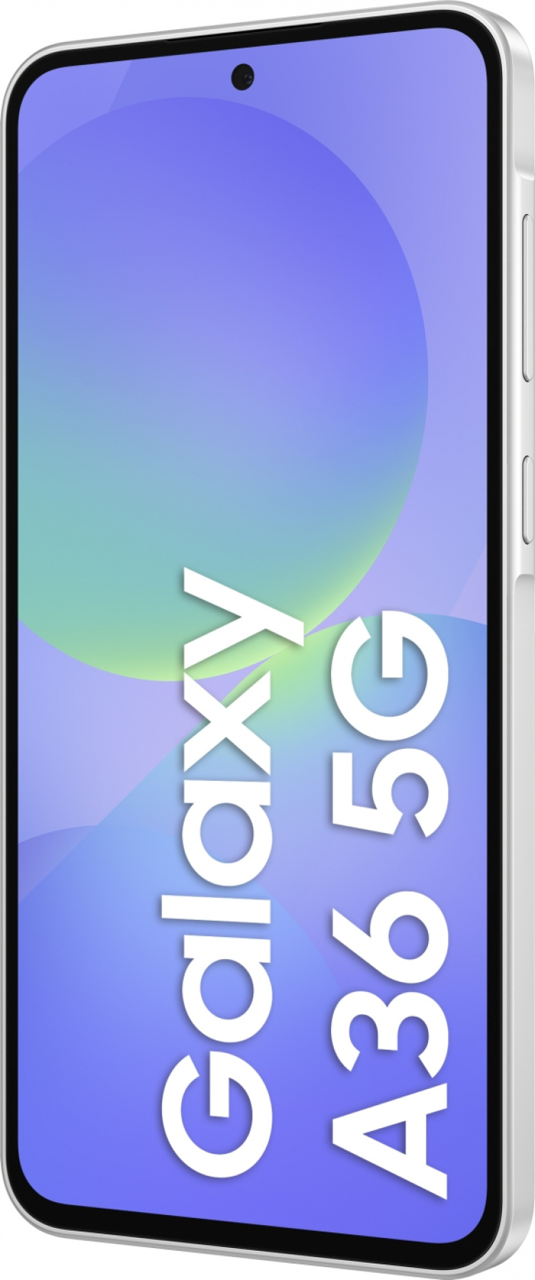 Samsung Galaxy A36 5G-telefon, 128/6 GB, hvit