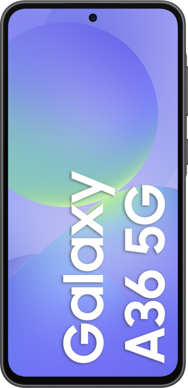 Samsung Galaxy A36 5G Enterprise Edition-telefon, 128/6 GB, svart