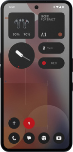 Nothing Phone (3a) Pro-telefon, 256/12 GB, svart