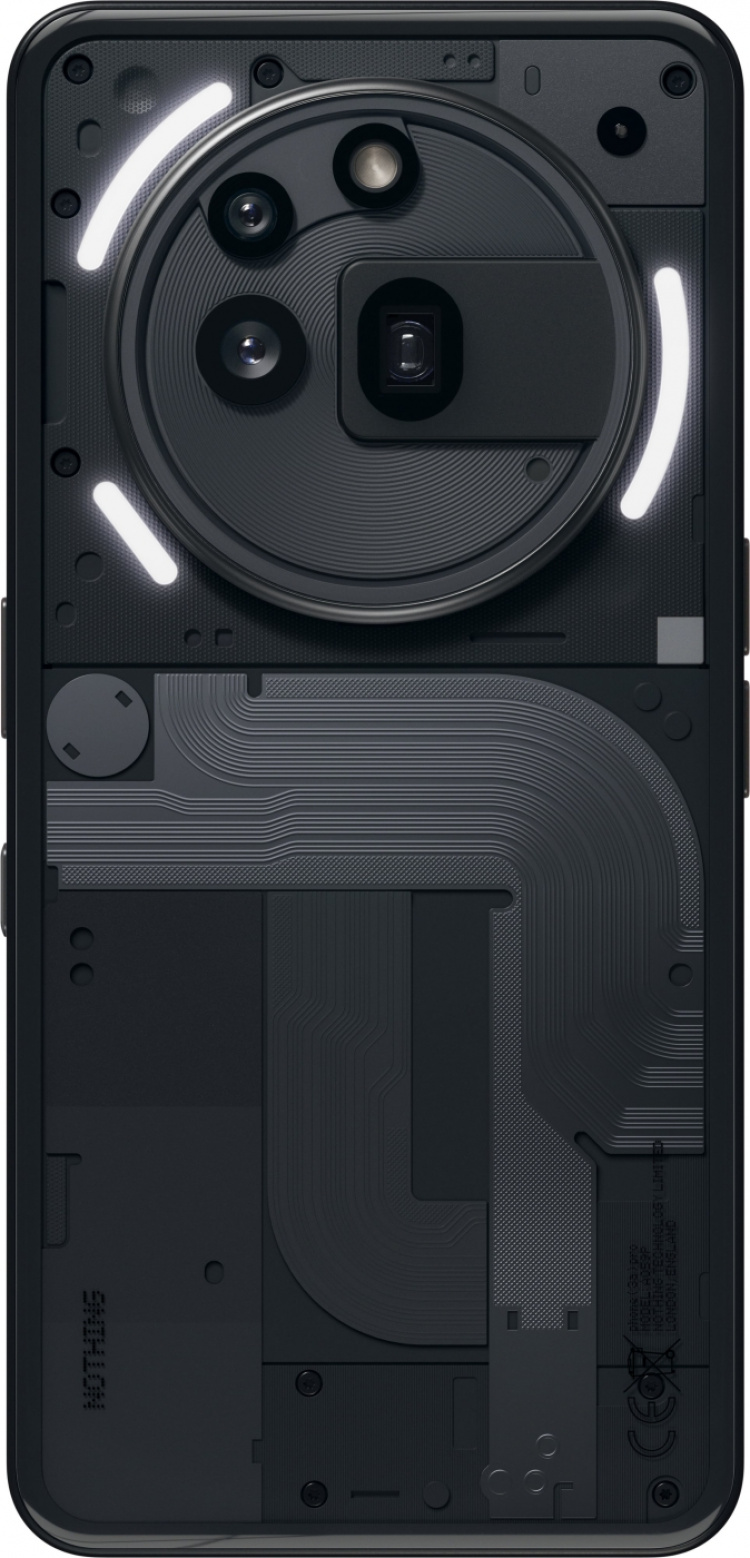 Nothing Phone (3a) Pro-telefon, 256/12 GB, svart