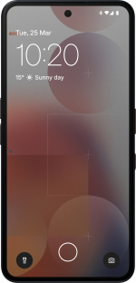 Nothing Phone (3a) Pro-telefon, 256/12 GB, svart