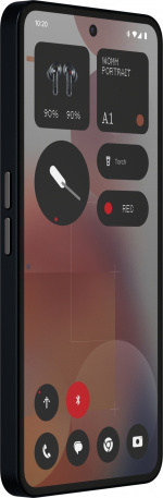 Nothing Phone (3a) Pro-telefon, 256/12 GB, svart