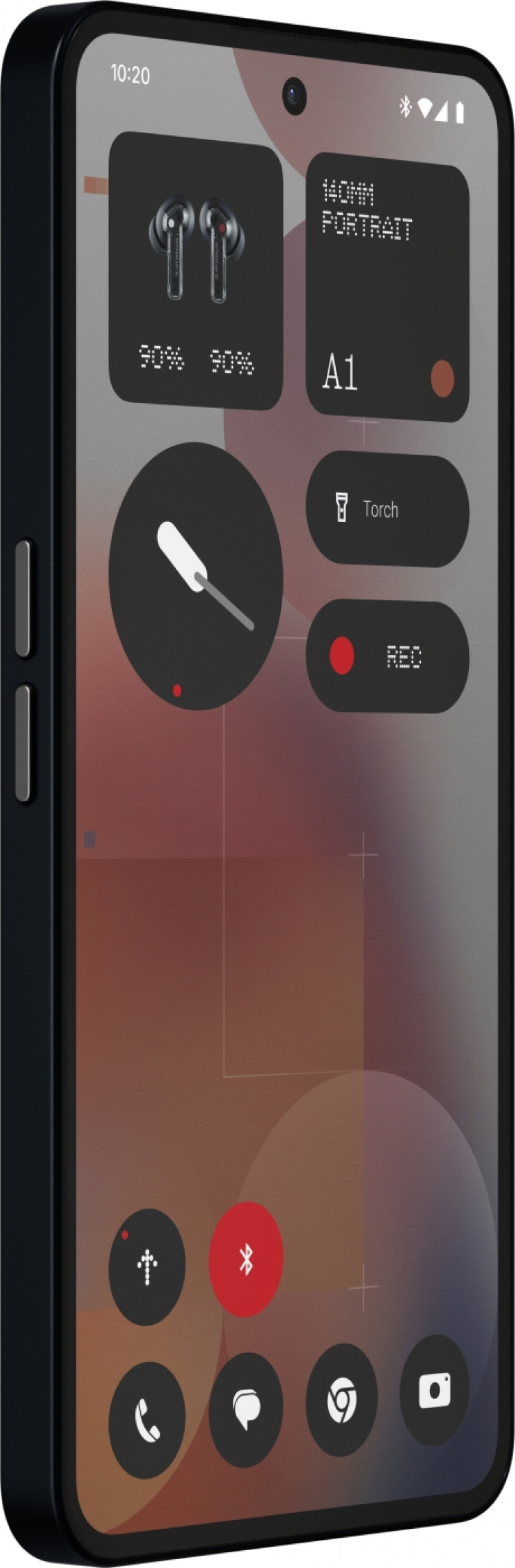 Nothing Phone (3a) Pro-telefon, 256/12 GB, svart