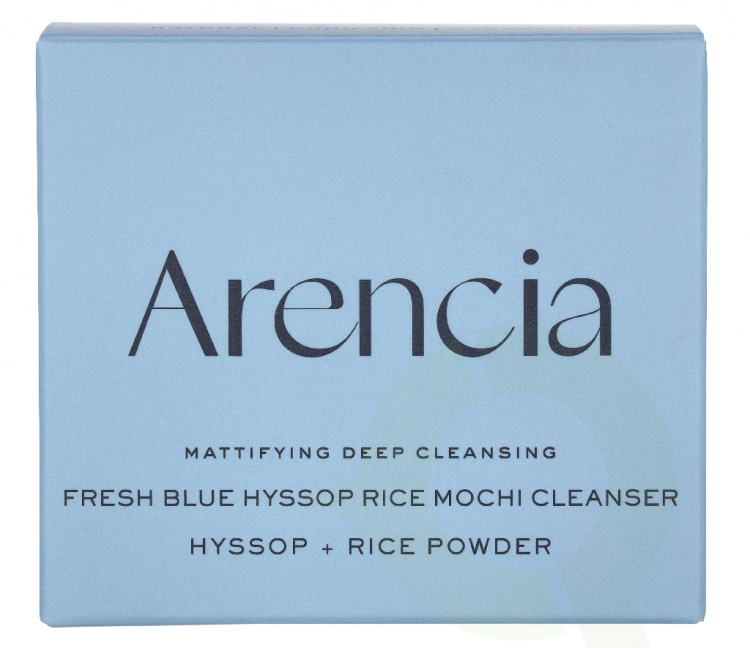 Arencia Fresh Blue Hyssop Rice Mochi Cleanser 120 g
