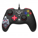 Assassin\'s Creed Freaks And Geeks – Assassin\'s Creed – Kablet kontroller med 3 m kabel – PC (svart og rød)