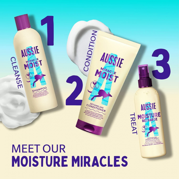 Aussie Miracle Moist Utredande Balsam 200ml
