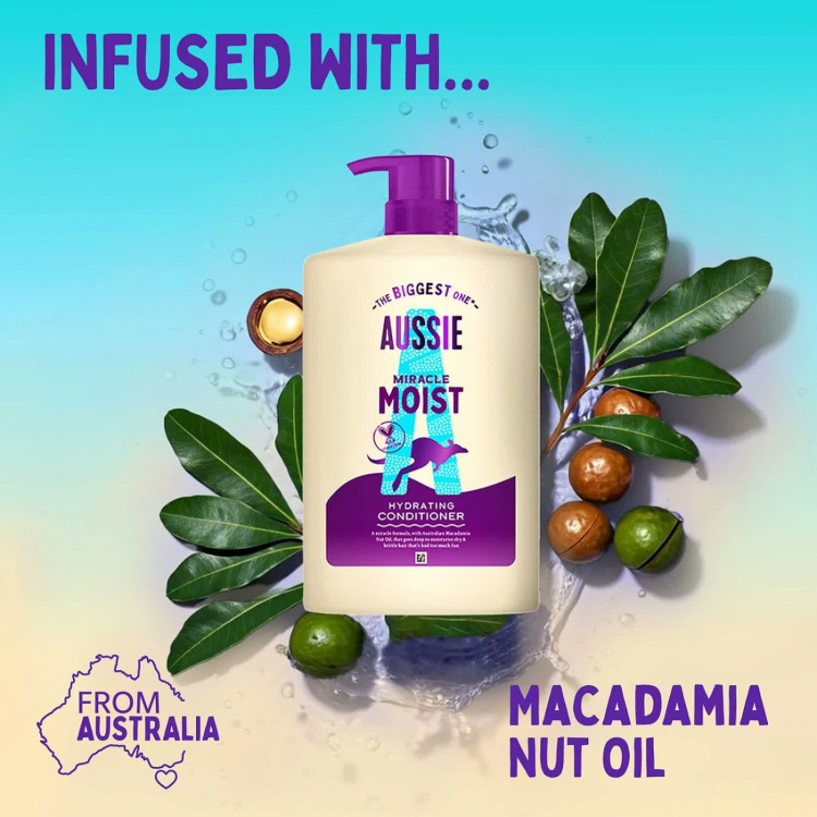 Aussie Miracle Moist Hydrating Conditioner Balsam 1000ml