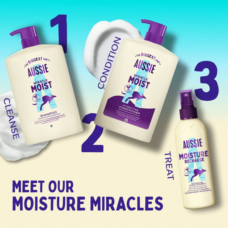 Aussie Miracle Moist Hydrating Conditioner Balsam 1000ml