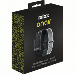 Nilox OnAir Aktivitetsband utan display Svart + Silver