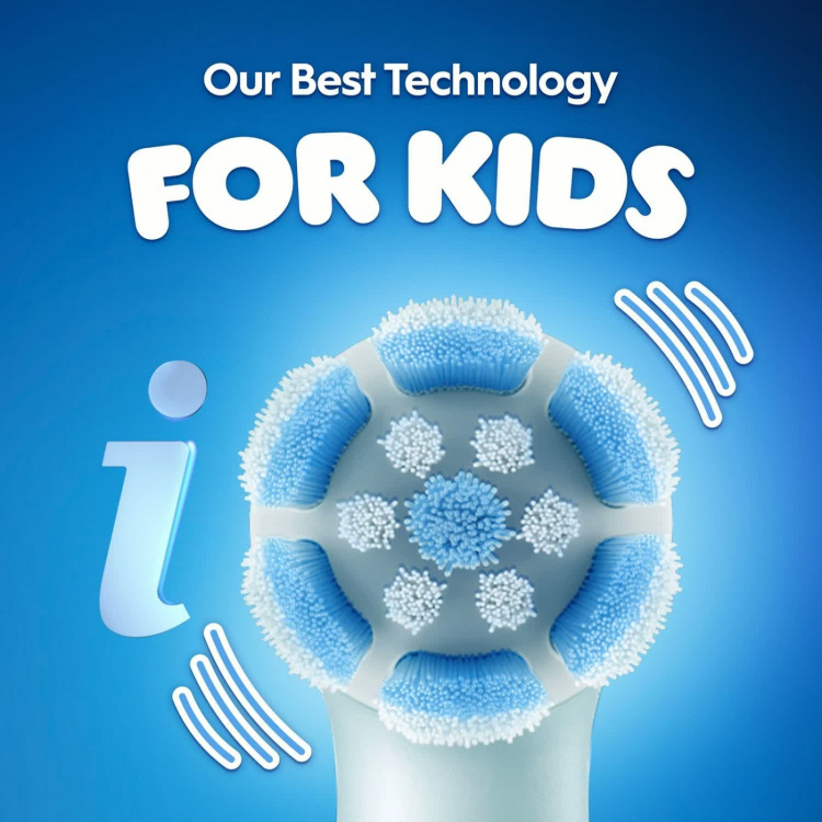 Oral B Eltandborste iO2 Junior Stitch + resefordral