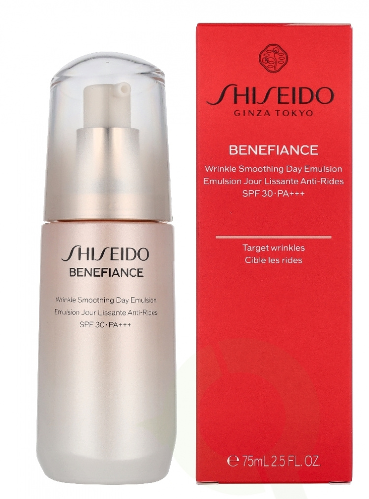 Shiseido Benefiance Wrinkle Smoothing Day Emulsion SPF20 75 ml
