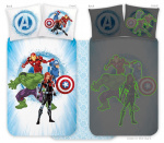 BrandMac Sengetøy – Juniorstørrelse 100 x 140 cm – Avengers 91 Glow (1029345)