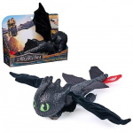 Dragons Filmfigur: Glidende klem fra Toothless – kosedyr, 30 cm (6072913)